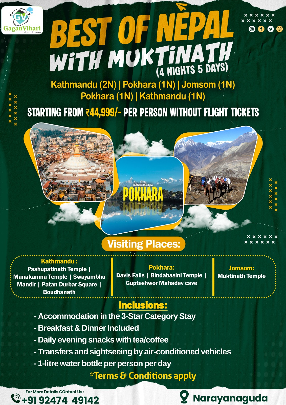 Best of Nepal With Muktinath